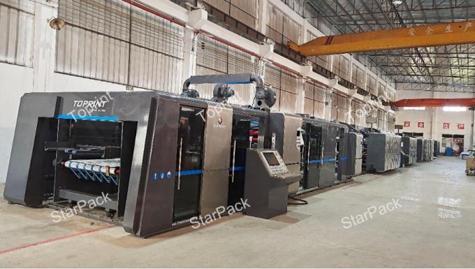 900x2000mm Flexo Folder Gluer Automatic Corrugated Box Making Machine