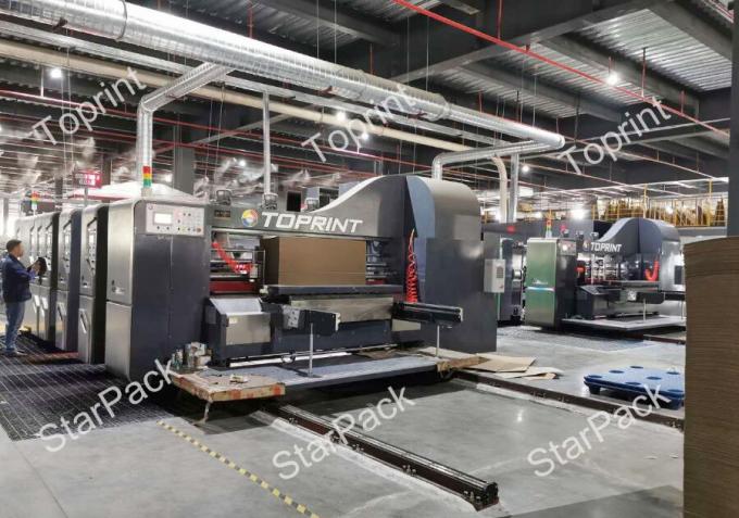900x2000mm Flexo Folder Gluer Automatic Corrugated Box Making Machine