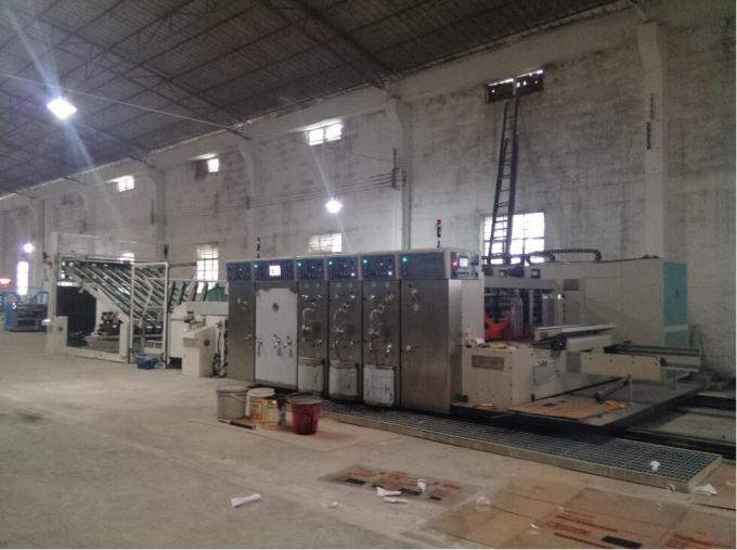 Carton Box Flexo Printing Slotting Die Cutting Machine 180 Sheet/min ...
