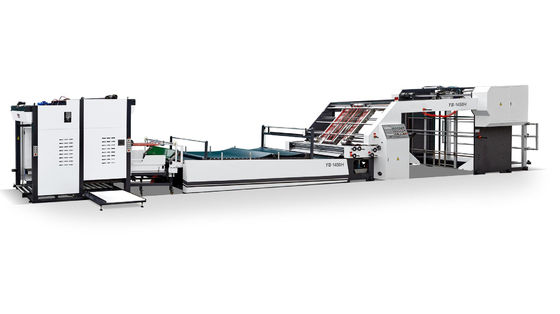 Full Servo Control Auto Flute Laminator Machine 30KW High Speed Stable Running